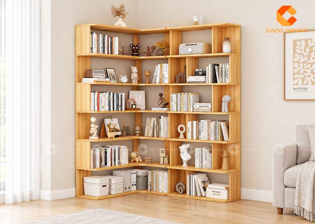  25+ Mẫu Kệ Sách Đẹp: Kệ Đứng, Treo Tường, Mini Hiện Đại 22