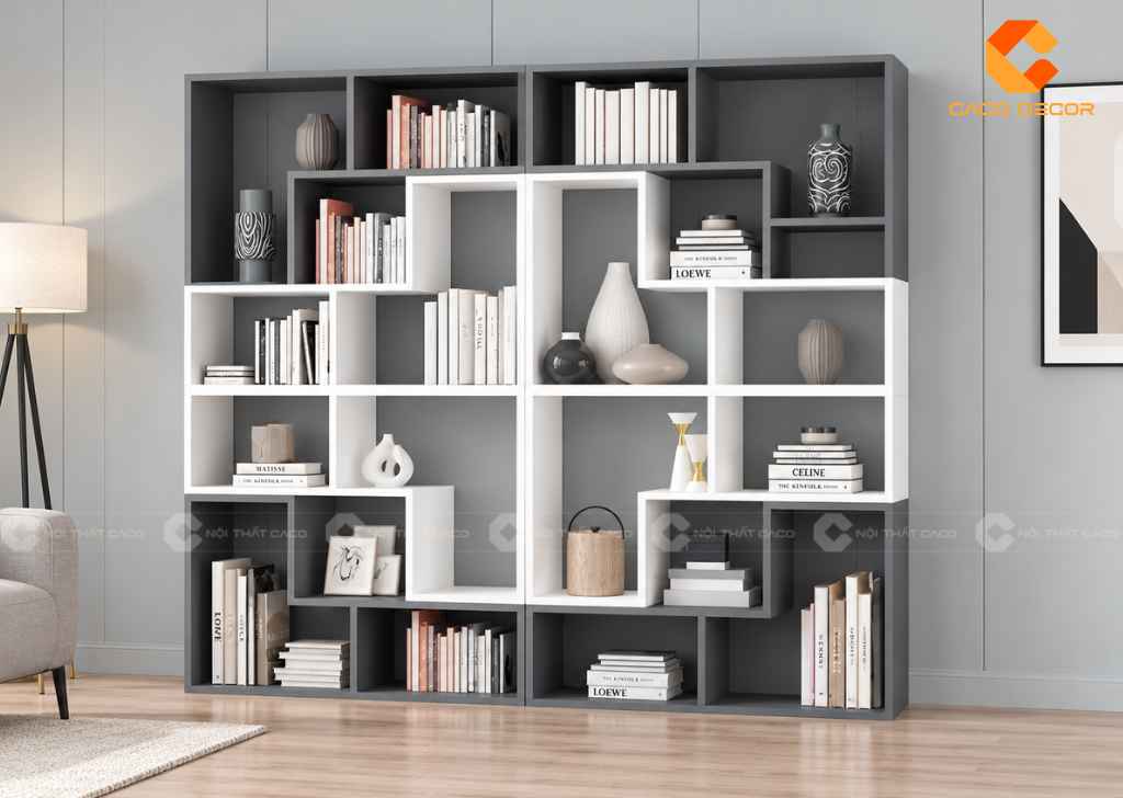  25+ Mẫu Kệ Sách Đẹp: Kệ Đứng, Treo Tường, Mini Hiện Đại 11