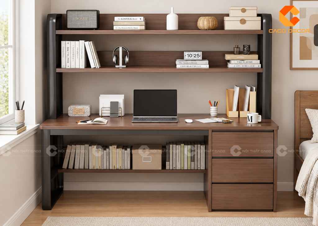 25+ Mẫu Kệ Sách Đẹp: Kệ Đứng, Treo Tường, Mini Hiện Đại 14