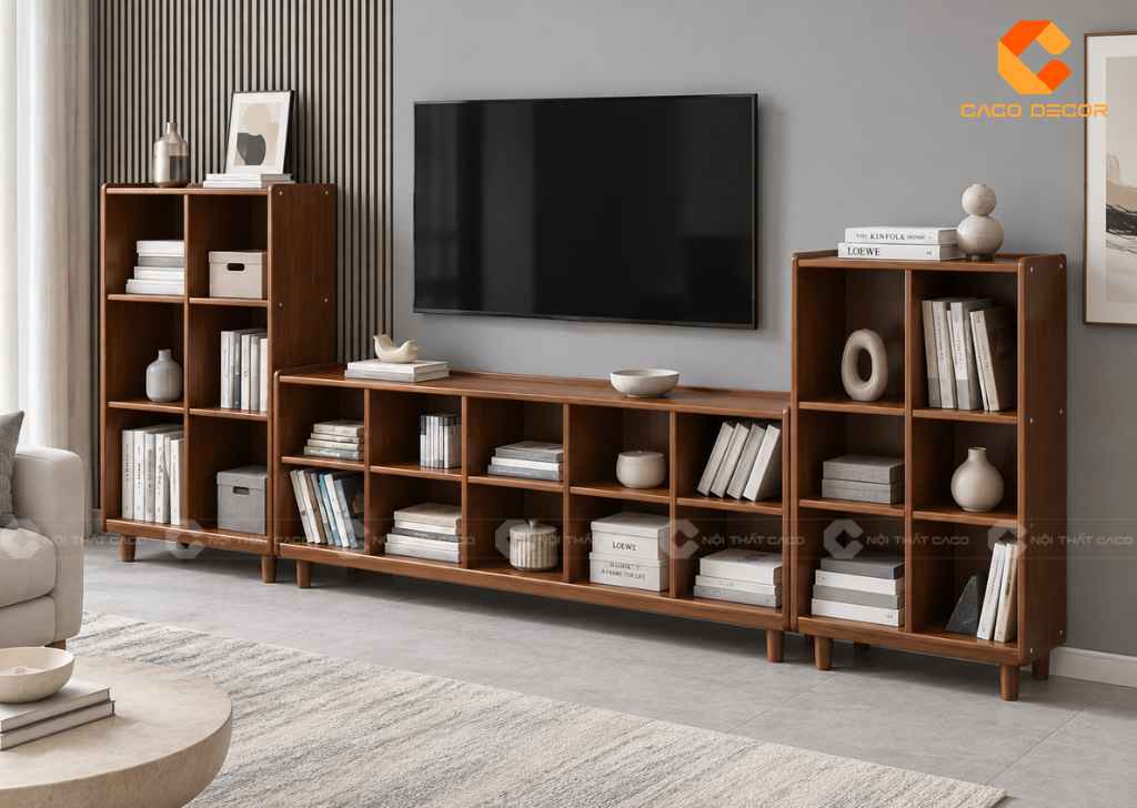  25+ Mẫu Kệ Sách Đẹp: Kệ Đứng, Treo Tường, Mini Hiện Đại 23