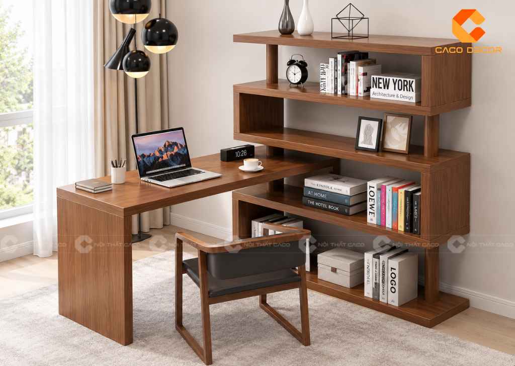  25+ Mẫu Kệ Sách Đẹp: Kệ Đứng, Treo Tường, Mini Hiện Đại 21