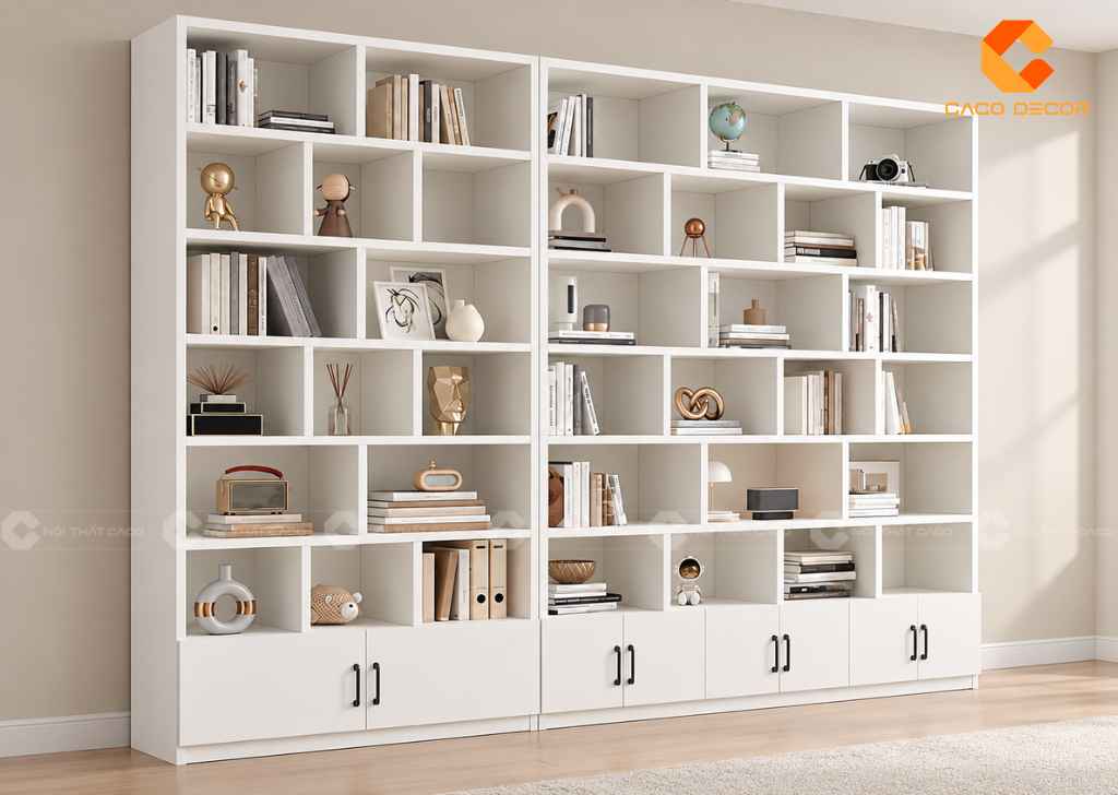  25+ Mẫu Kệ Sách Đẹp: Kệ Đứng, Treo Tường, Mini Hiện Đại 24