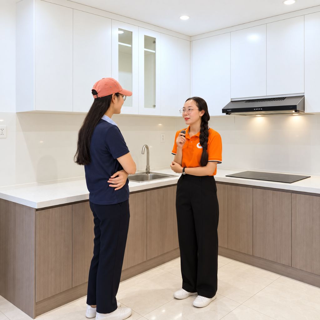 Nghiệm thu và bàn giao nội thất cho khách hàng