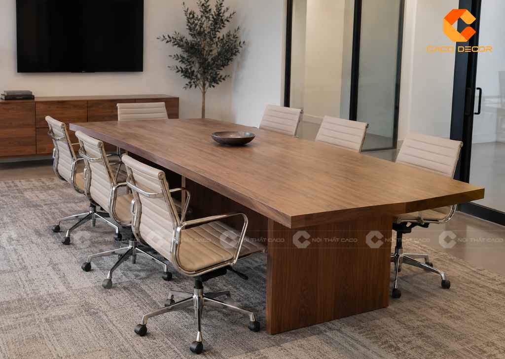 Bàn Họp Gỗ Gì Bền? So Sánh Gỗ Công Nghiệp Và Tự Nhiên 21