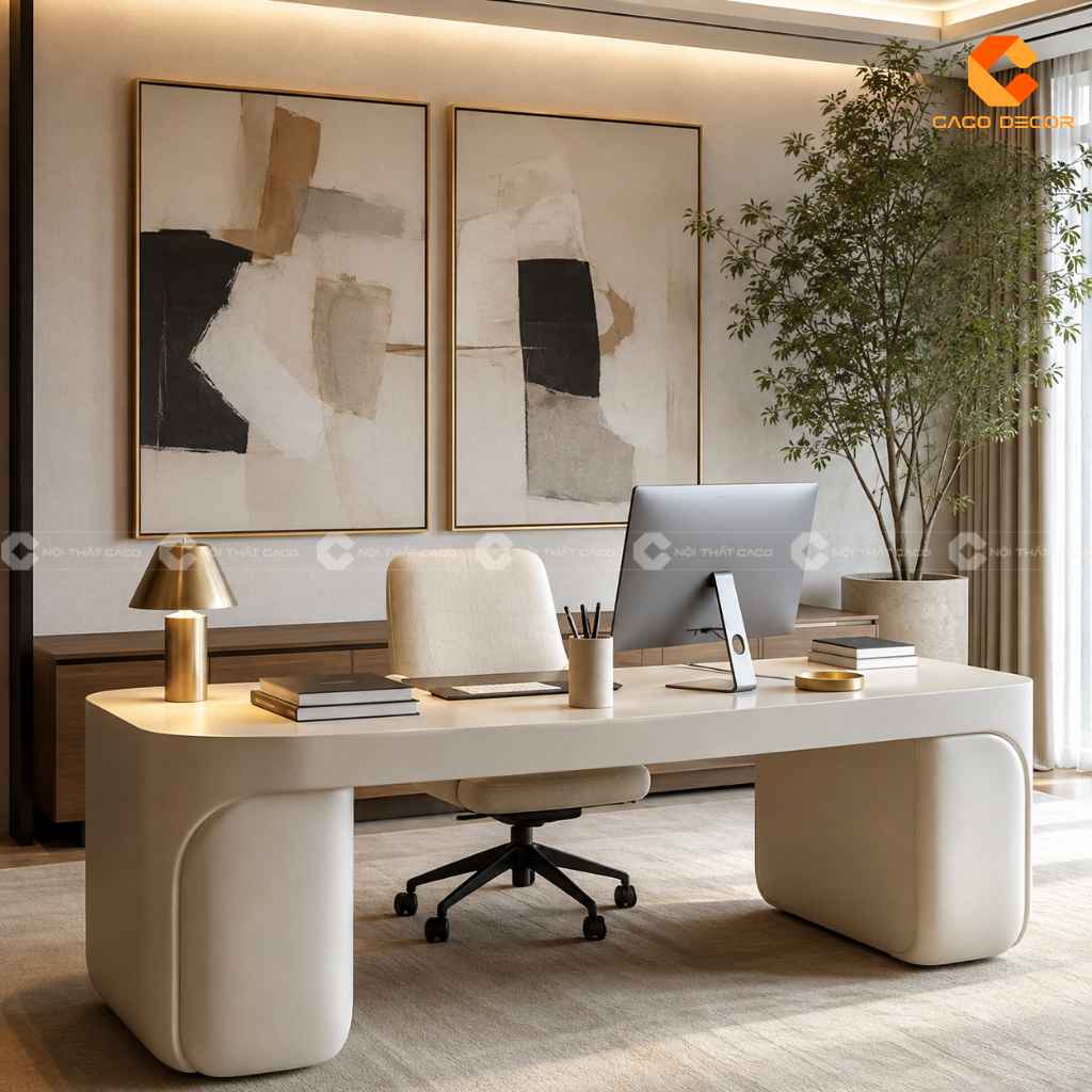 Decor Bàn Làm Việc Văn Phòng: 15 Tips Đẹp, Sáng Tạo, Dễ Làm 2