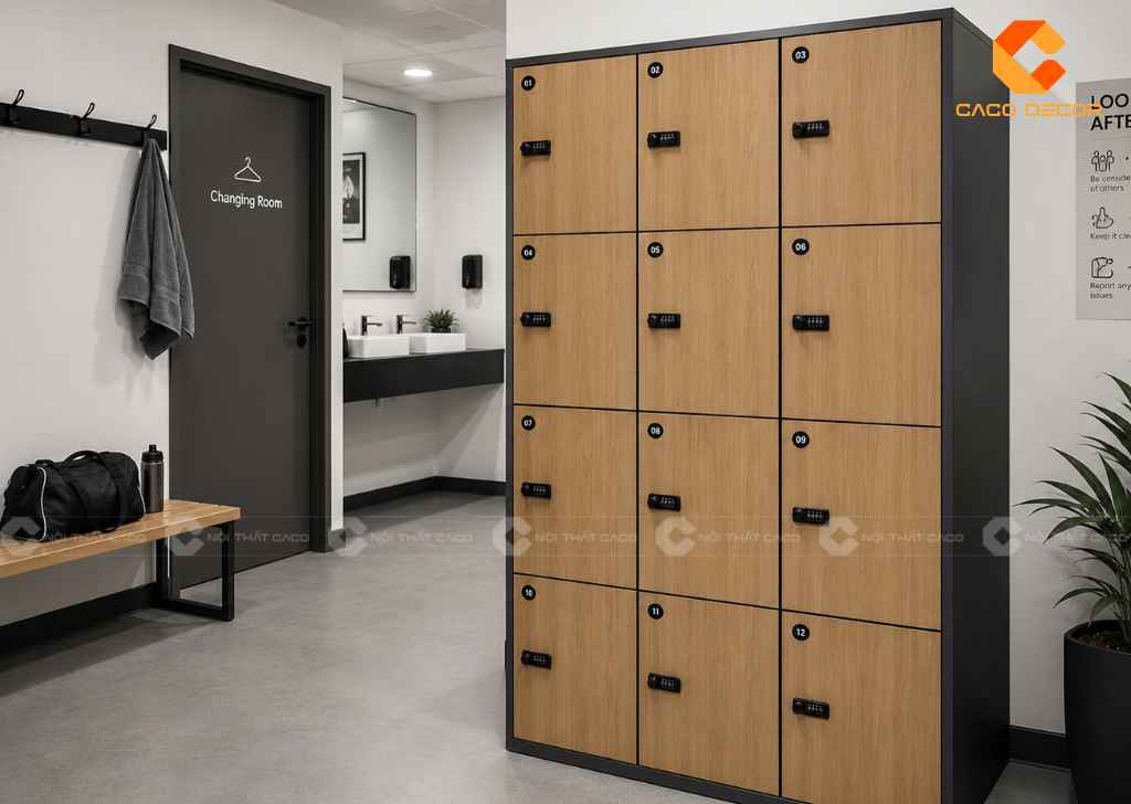 Tủ Locker 12 Ngăn Giá Rẻ, Bền Đẹp Cho Văn Phòng Hiện Đại 11