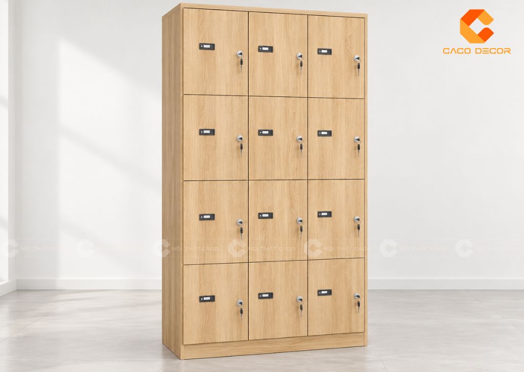Tủ Locker 12 Ngăn Giá Rẻ, Bền Đẹp Cho Văn Phòng Hiện Đại 6