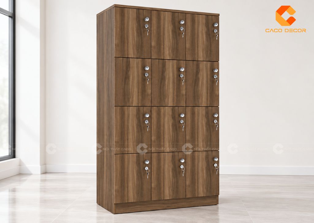 Tủ Locker 12 Ngăn Giá Rẻ, Bền Đẹp Cho Văn Phòng Hiện Đại 9