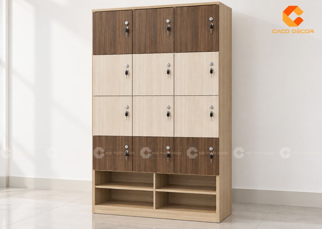 Tủ Locker 12 Ngăn Giá Rẻ, Bền Đẹp Cho Văn Phòng Hiện Đại 15