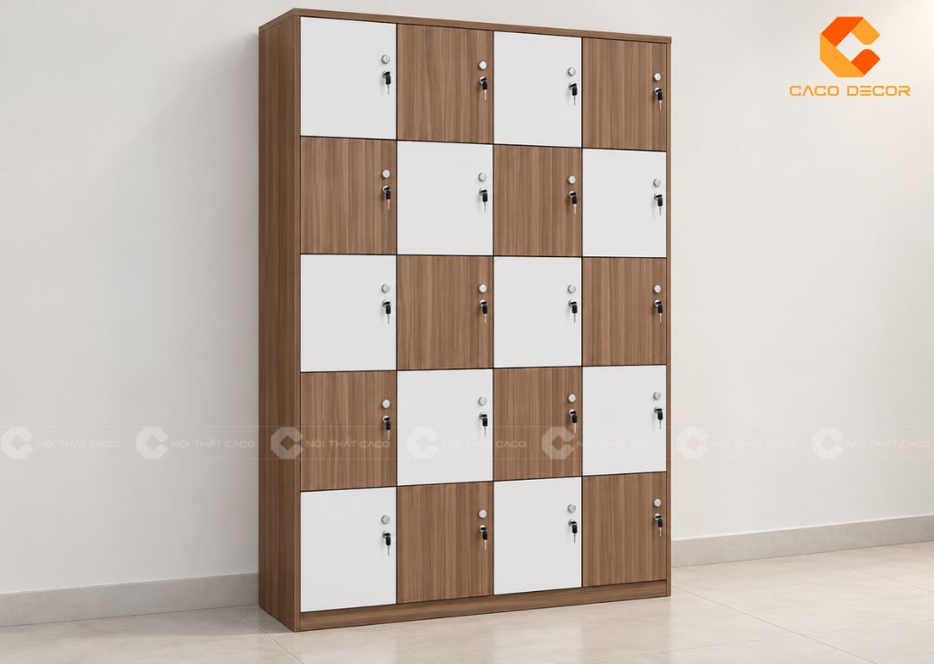 Tủ Locker 20 Ngăn Giá Xưởng TPHCM, Đặt Theo Yêu Cầu 2