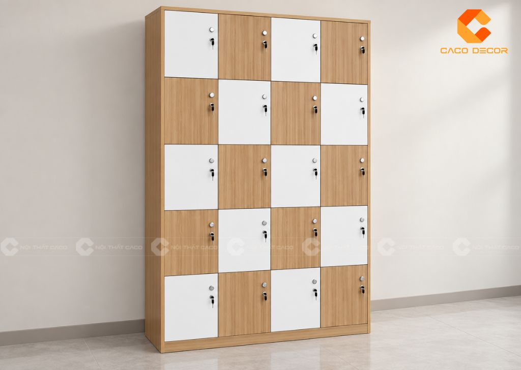 Tủ Locker 20 Ngăn Giá Xưởng TPHCM, Đặt Theo Yêu Cầu 22