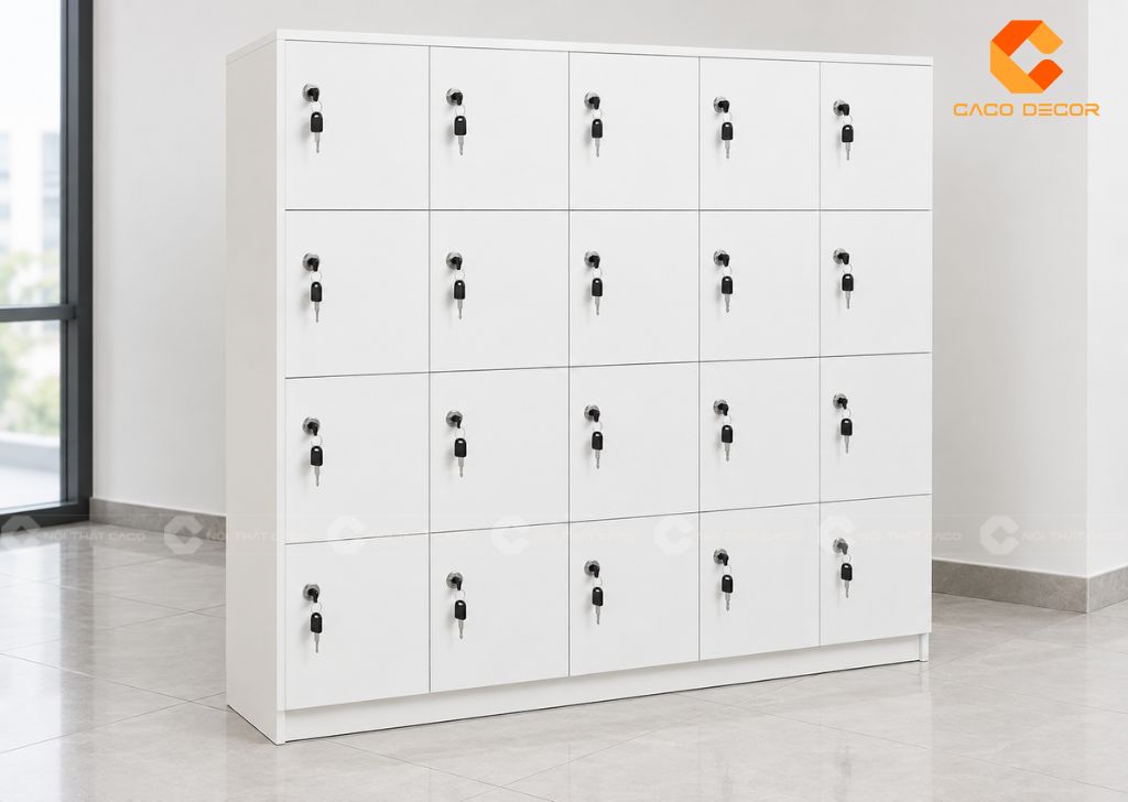 Tủ Locker 20 Ngăn Giá Xưởng TPHCM, Đặt Theo Yêu Cầu 13
