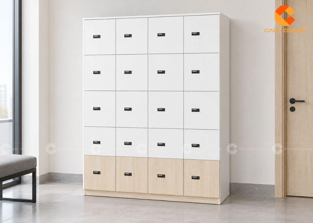 Tủ Locker 20 Ngăn Giá Xưởng TPHCM, Đặt Theo Yêu Cầu 7