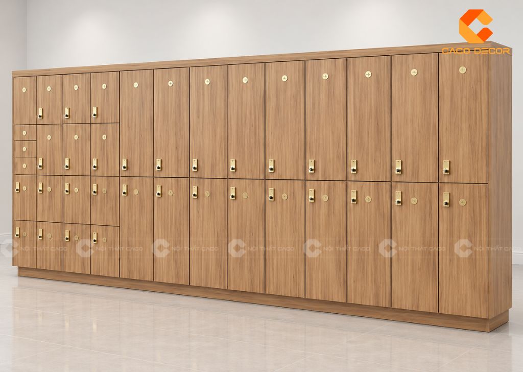 Tủ Locker 30 Ngăn Gỗ Giá Rẻ, Đẹp Bền, Lắp Đặt Miễn Phí 8