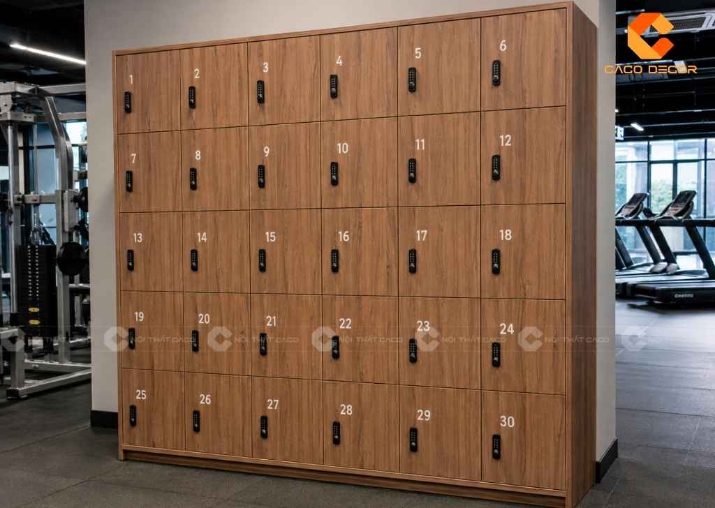 Tủ Locker 30 Ngăn Gỗ Giá Rẻ, Đẹp Bền, Lắp Đặt Miễn Phí 20