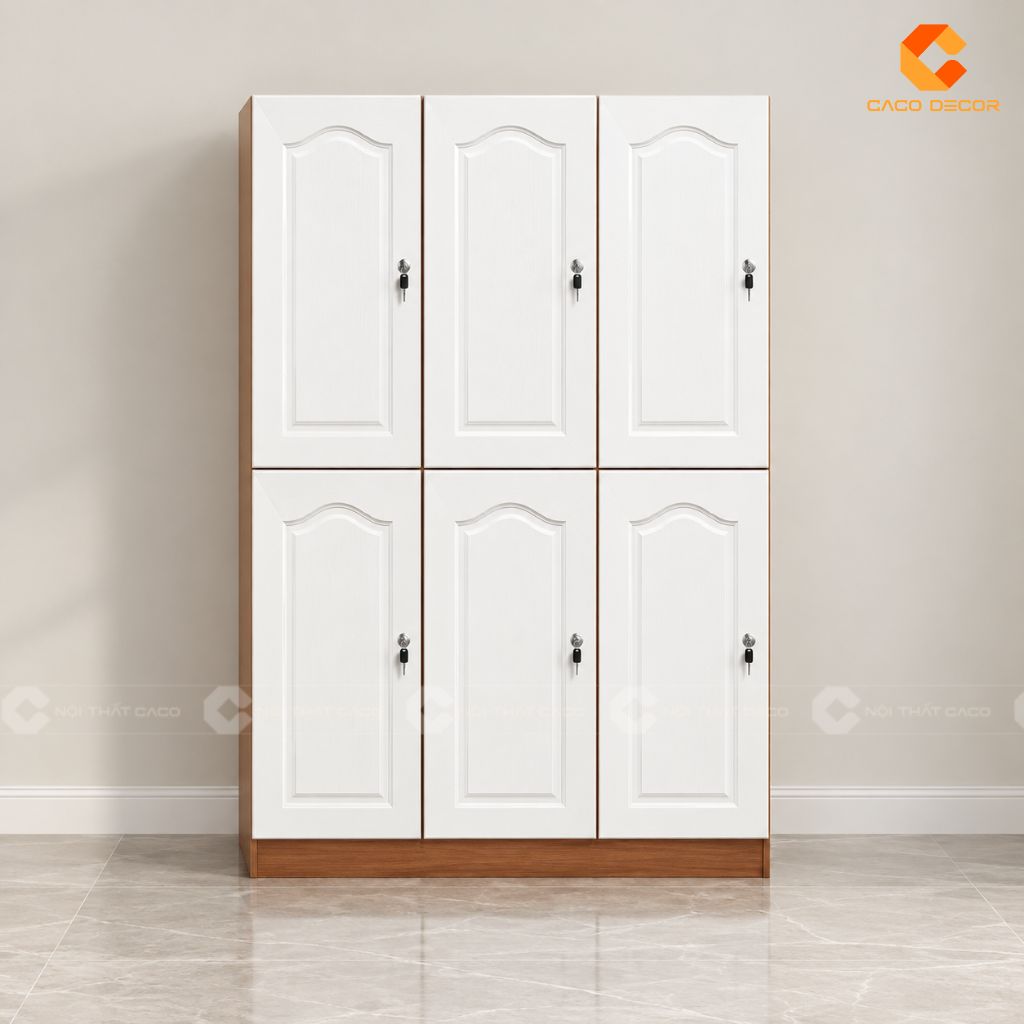 22+ Mẫu Tủ Locker 6 Ngăn Hiện Đại, Gọn Đẹp Và Dễ Bố Trí 1