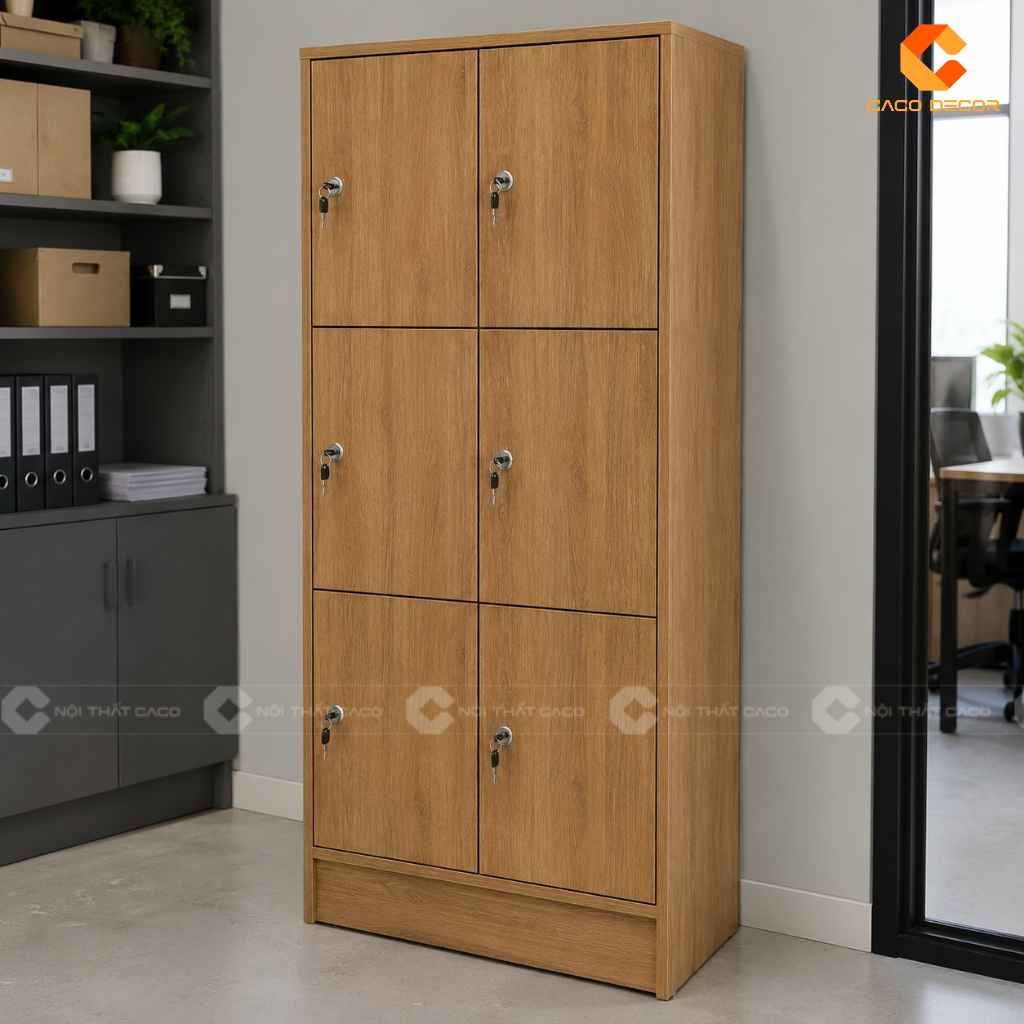 22+ Mẫu Tủ Locker 6 Ngăn Hiện Đại, Gọn Đẹp Và Dễ Bố Trí 17