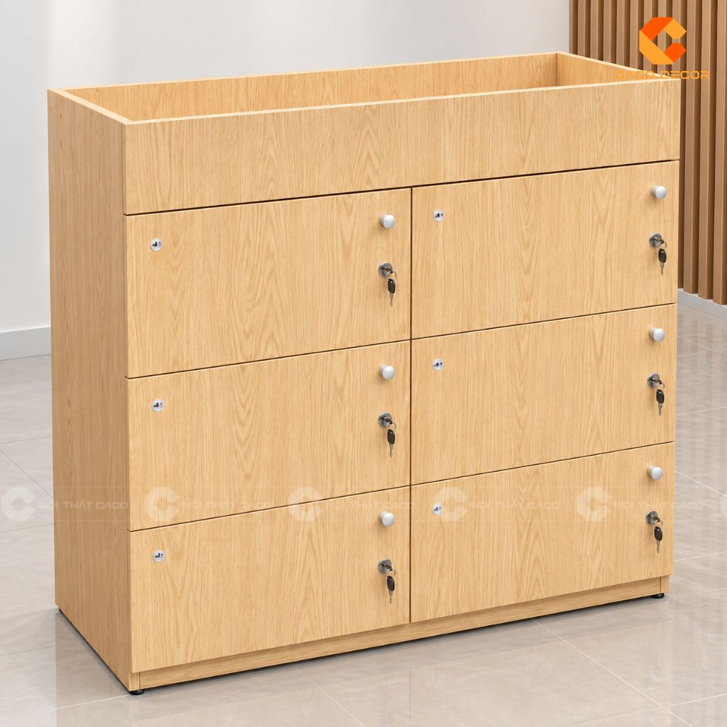 22+ Mẫu Tủ Locker 6 Ngăn Hiện Đại, Gọn Đẹp Và Dễ Bố Trí 10