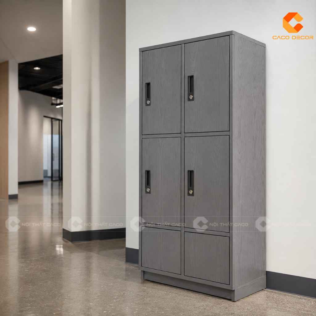 22+ Mẫu Tủ Locker 6 Ngăn Hiện Đại, Gọn Đẹp Và Dễ Bố Trí 3