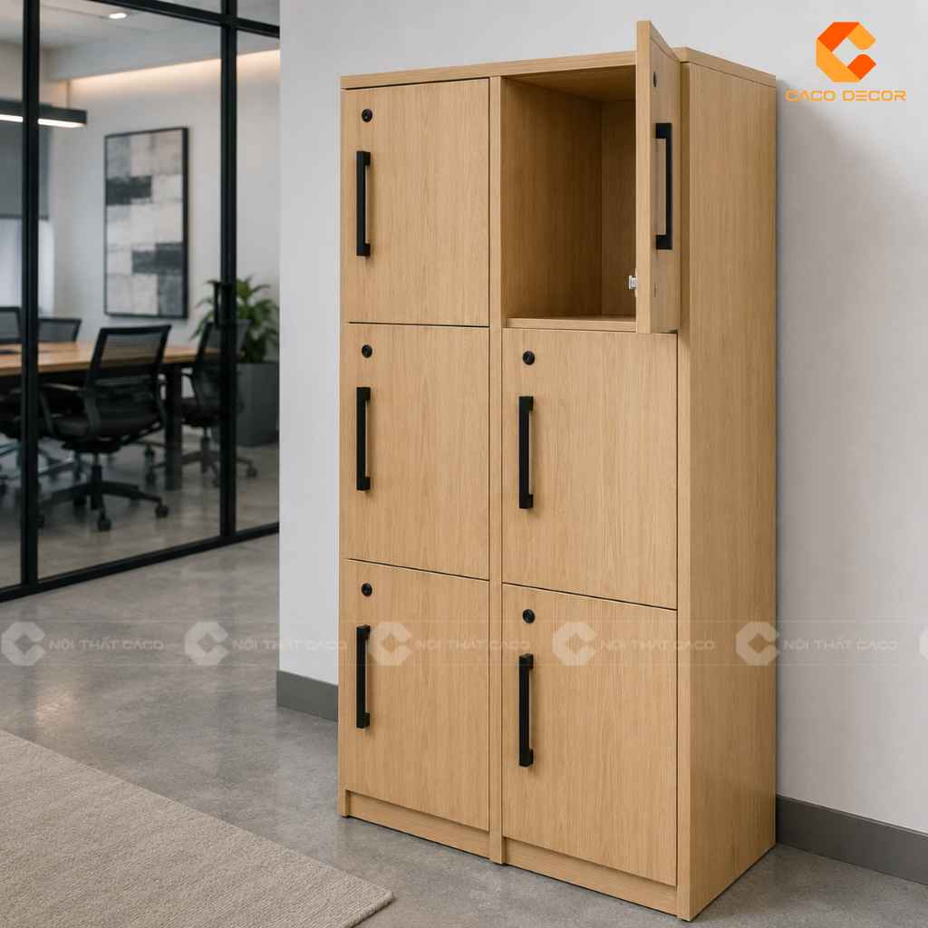 22+ Mẫu Tủ Locker 6 Ngăn Hiện Đại, Gọn Đẹp Và Dễ Bố Trí 6