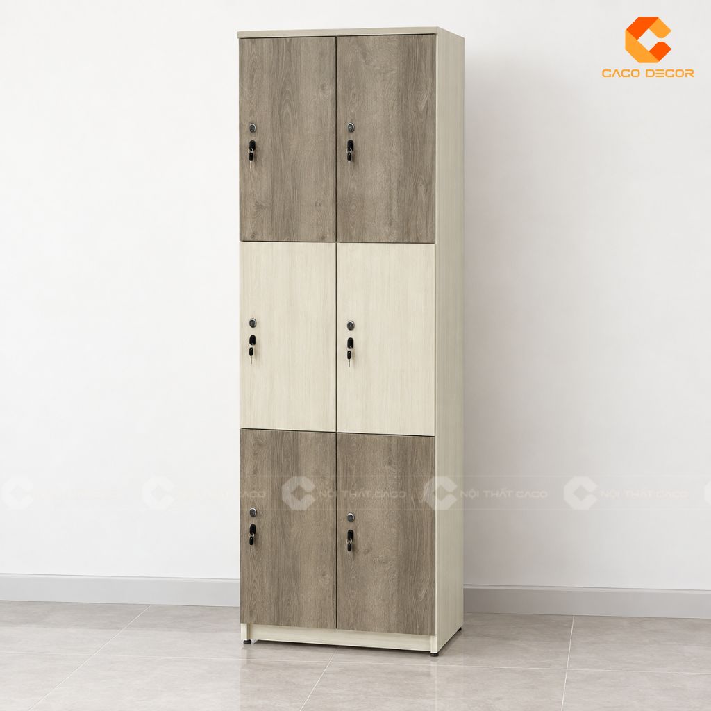 22+ Mẫu Tủ Locker 6 Ngăn Hiện Đại, Gọn Đẹp Và Dễ Bố Trí 21