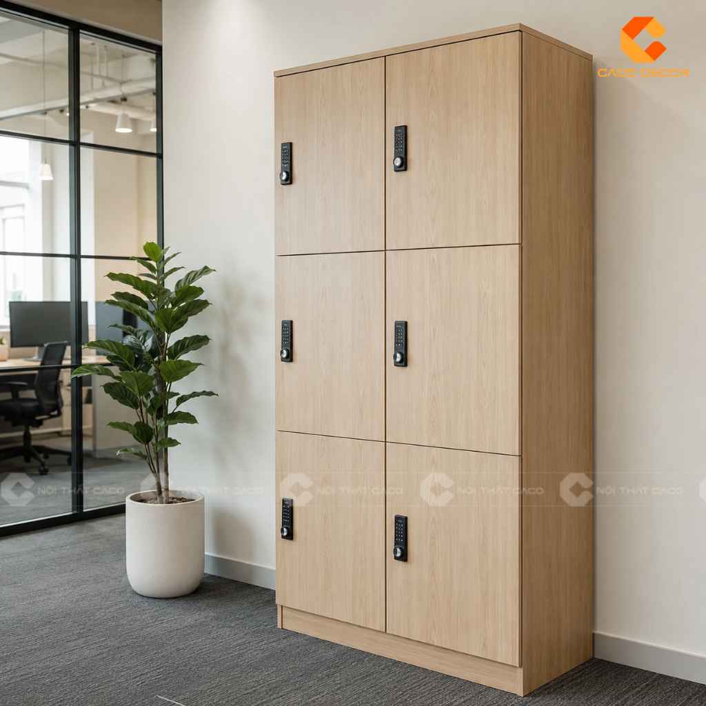 22+ Mẫu Tủ Locker 6 Ngăn Hiện Đại, Gọn Đẹp Và Dễ Bố Trí 9