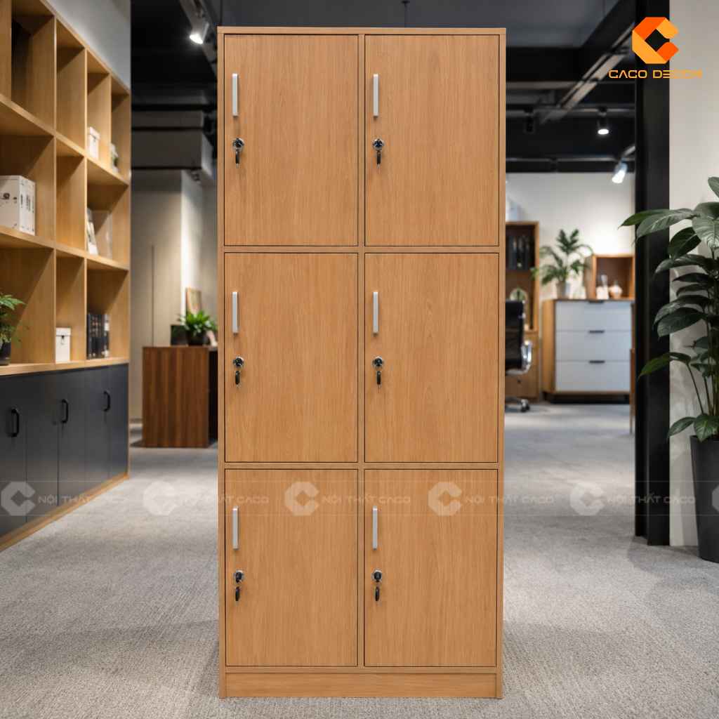 22+ Mẫu Tủ Locker 6 Ngăn Hiện Đại, Gọn Đẹp Và Dễ Bố Trí 15