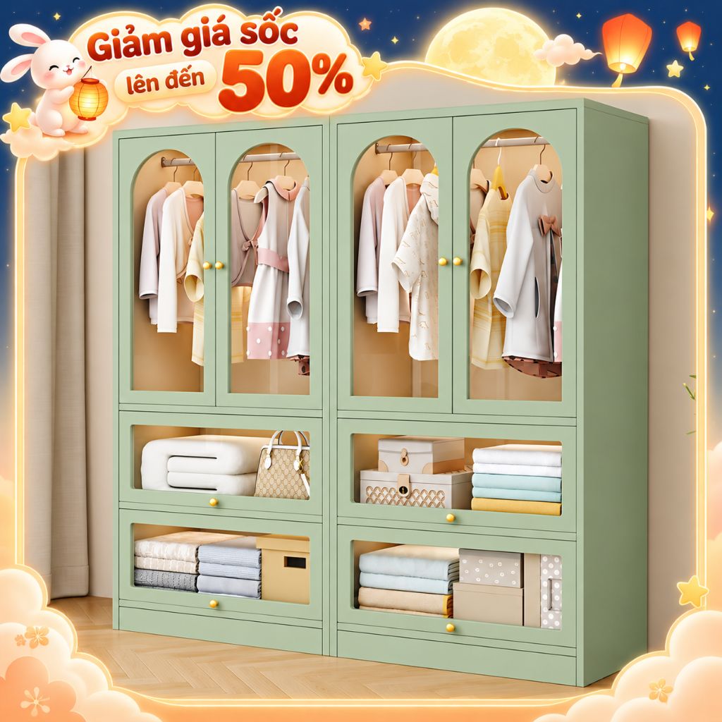 CaCo sale lớn các mẫu tủ trẻ em dịp Tết Trung Thu