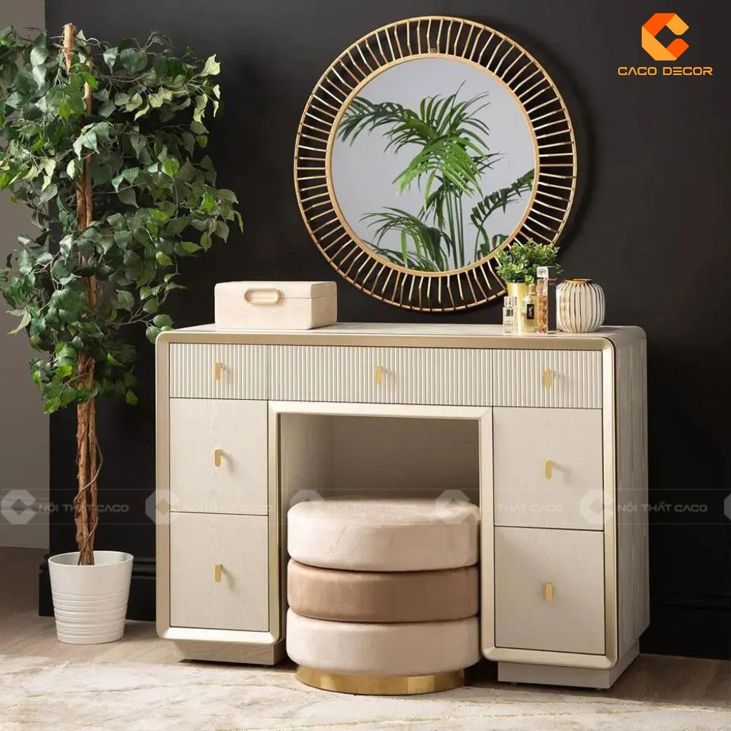 Bàn Trang Điểm Gỗ Công Nghiệp MDF Có Nên Mua Không? 8