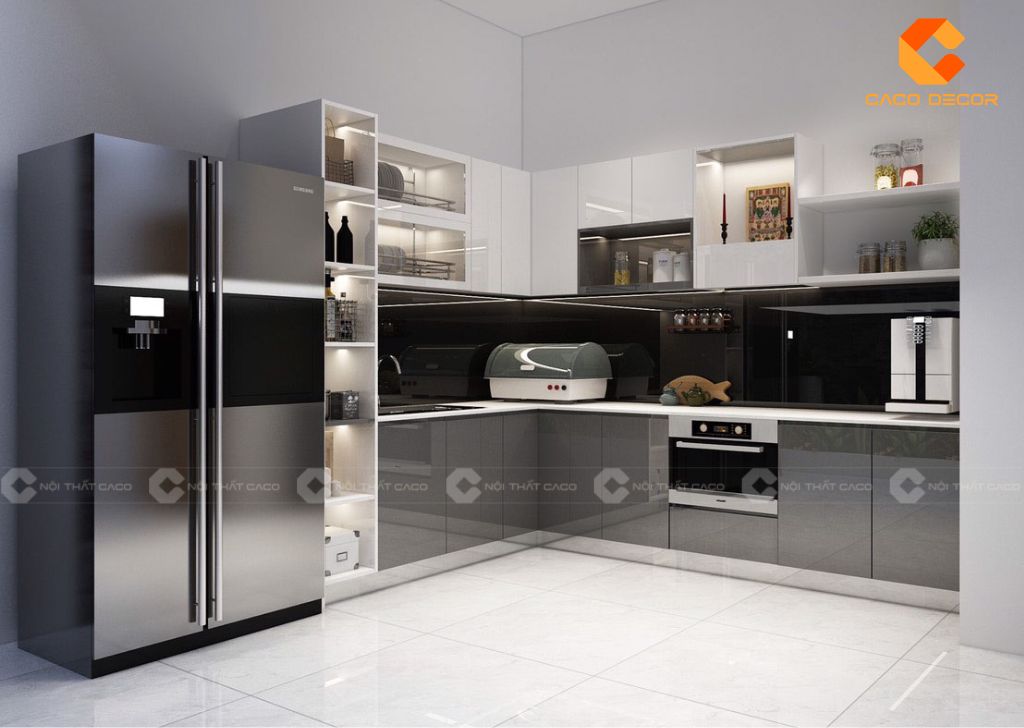 Tủ Bếp MDF Là Gì? Lý Do Nên Chọn Tủ Bếp Gỗ MDF Phủ Melamine 18
