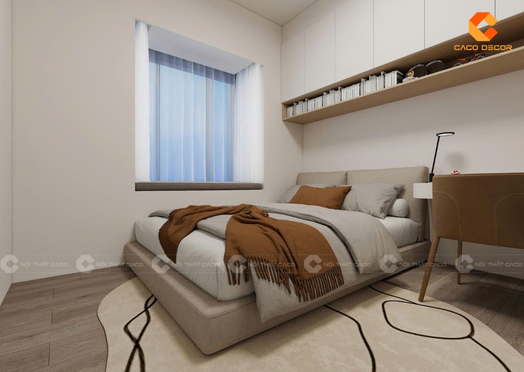 Thiết Kế Nội Thất Chung Cư 2 Phòng Ngủ 70m2 Hiện Đại 14