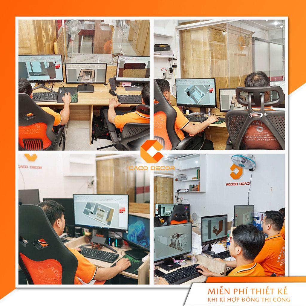 CaCo miễn phí thiết kế khi ký hợp đồng thi công