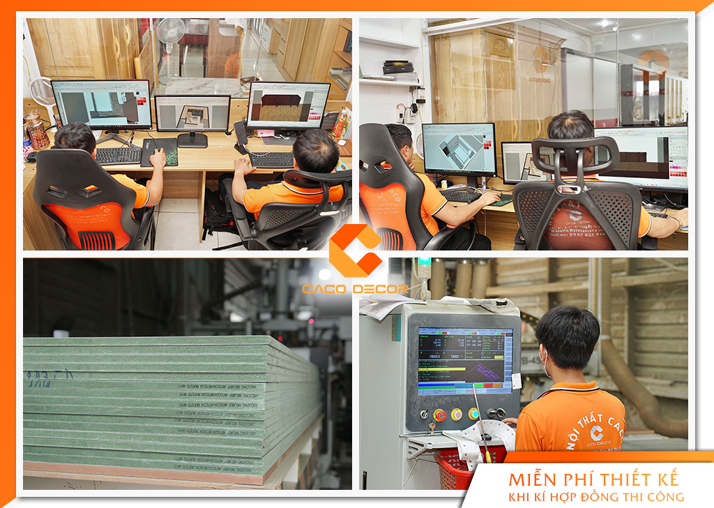 CaCo thiết kế giường tầng theo yêu cầu