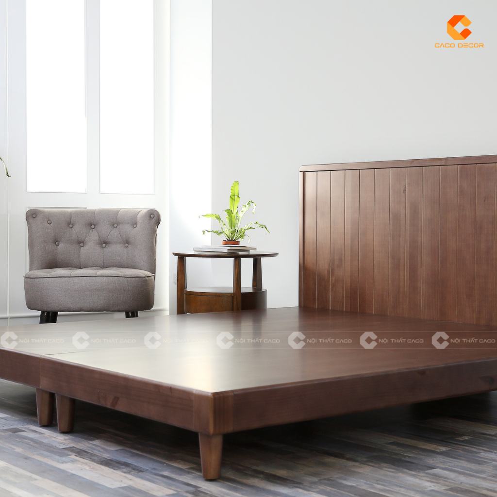  Giường Ngủ Gỗ Tự Nhiên Đẹp, Hiện Đại - Mua Tại Nội Thất CaCo 18