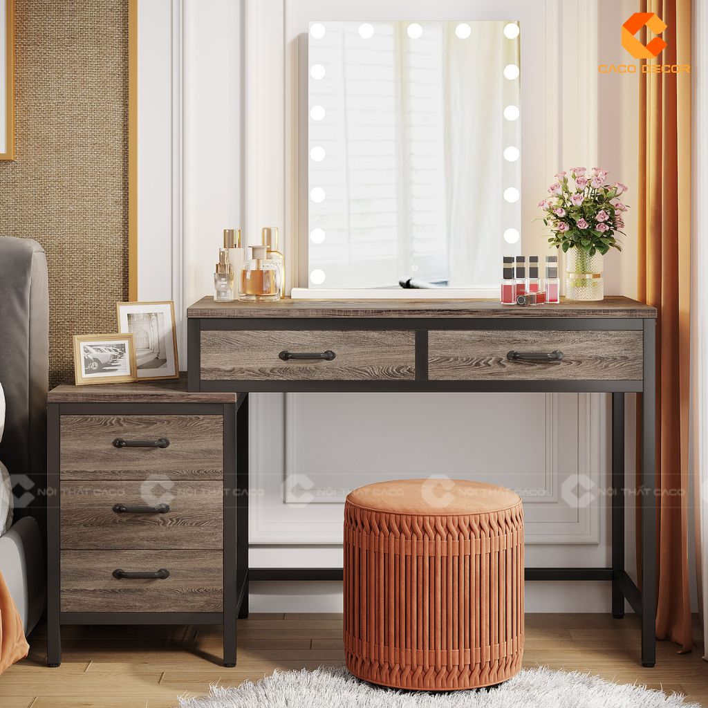Bàn Trang Điểm Gỗ Công Nghiệp MDF Có Nên Mua Không? 12