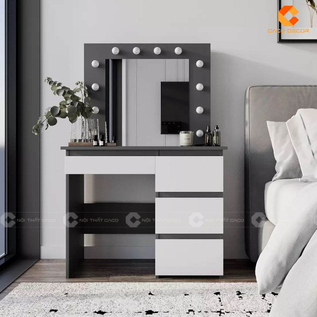 Bàn Trang Điểm Gỗ Công Nghiệp MDF Có Nên Mua Không? 17