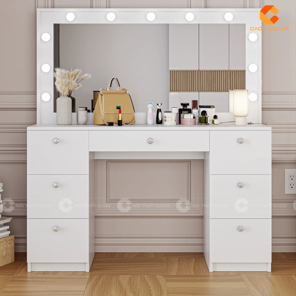 Bàn Trang Điểm Gỗ Công Nghiệp MDF Có Nên Mua Không? 18