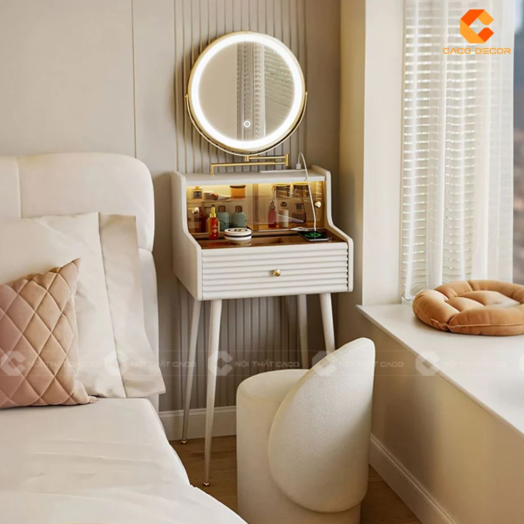 Bàn Trang Điểm Gỗ Công Nghiệp MDF Có Nên Mua Không? 19