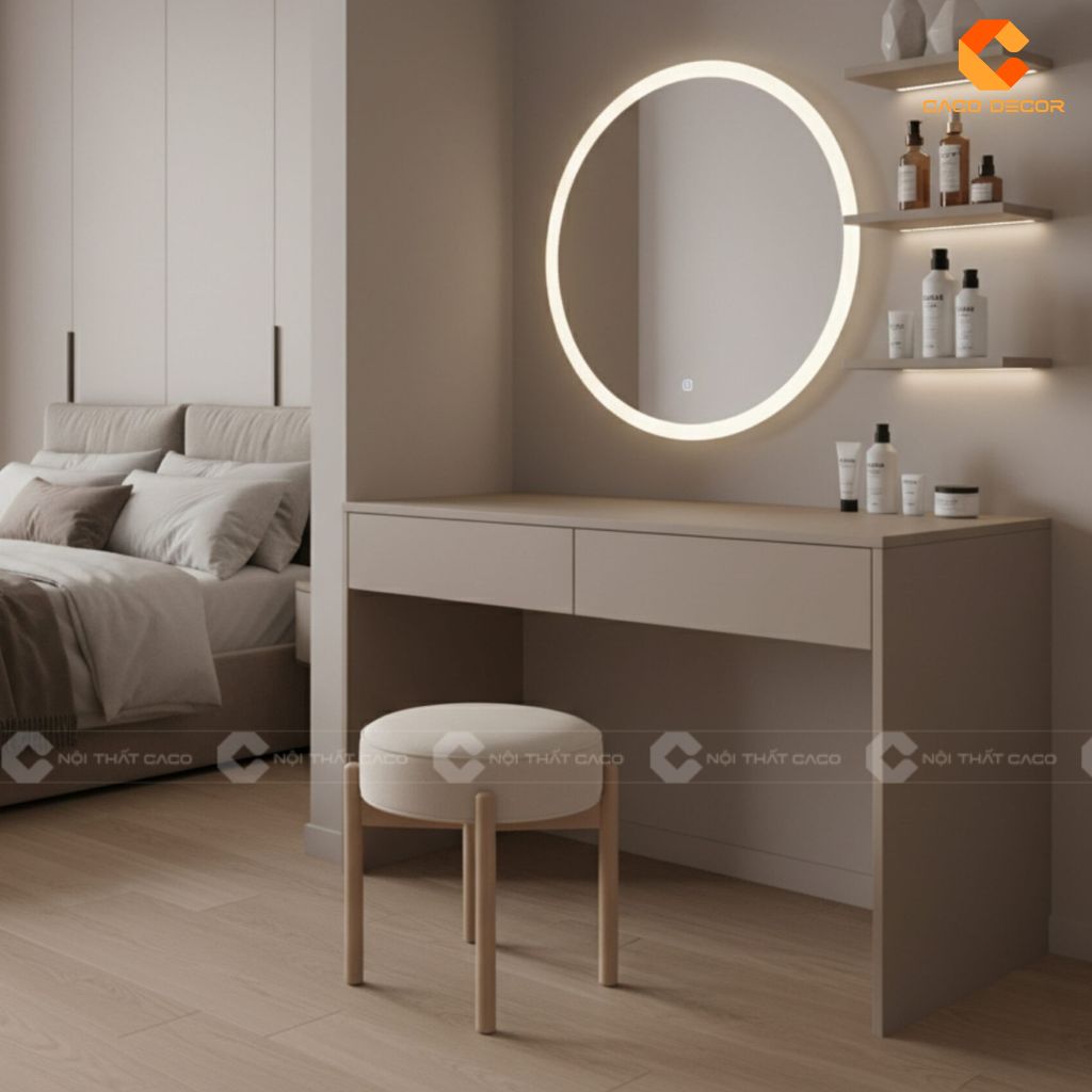 Có Nên Đặt Các Mẫu Bàn Trang Điểm Đối Diện Cửa Phòng Ngủ? 11