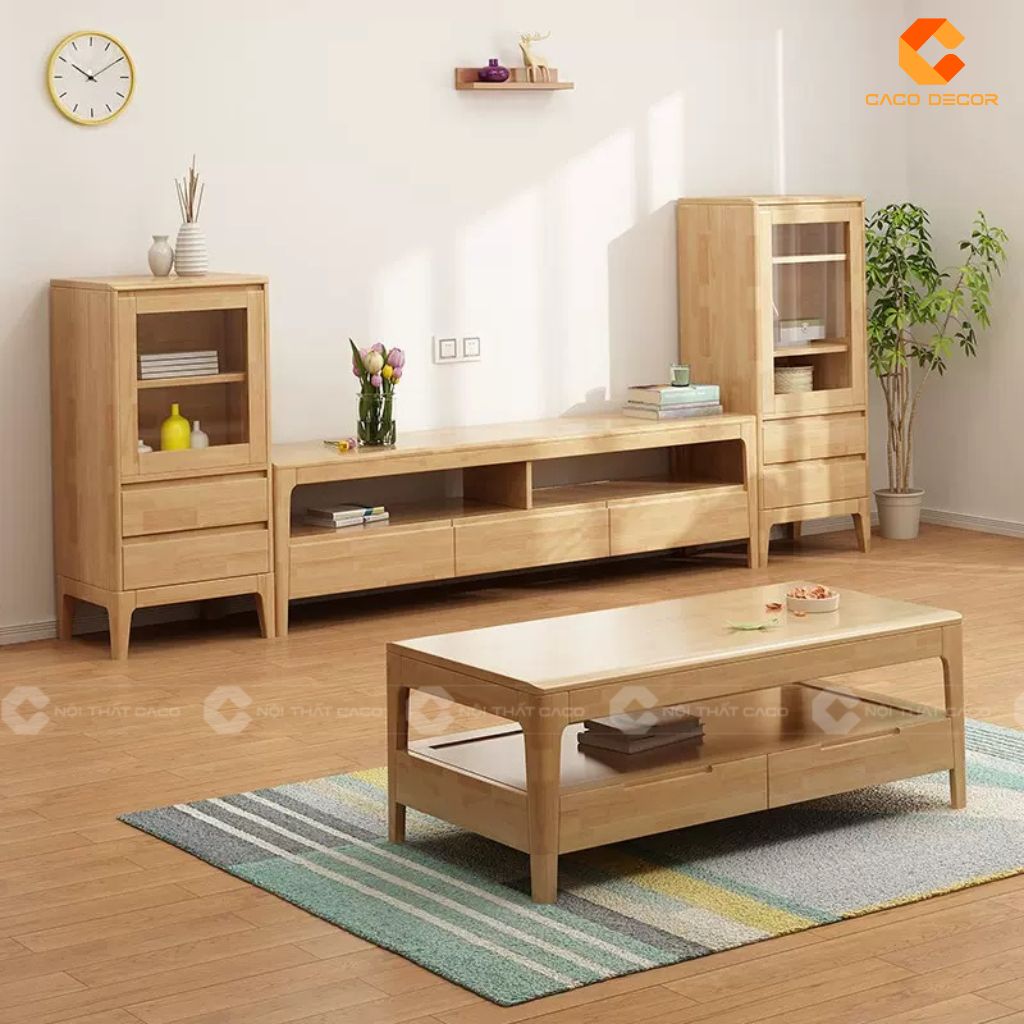 Đánh Giá Độ Bền Của Các Mẫu Kệ Tivi Gỗ Tự Nhiên 15