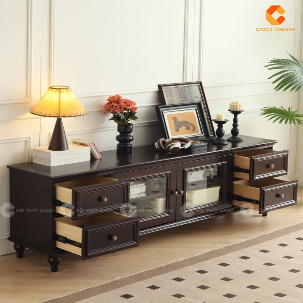 Đánh Giá Độ Bền Của Các Mẫu Kệ Tivi Gỗ Tự Nhiên 18