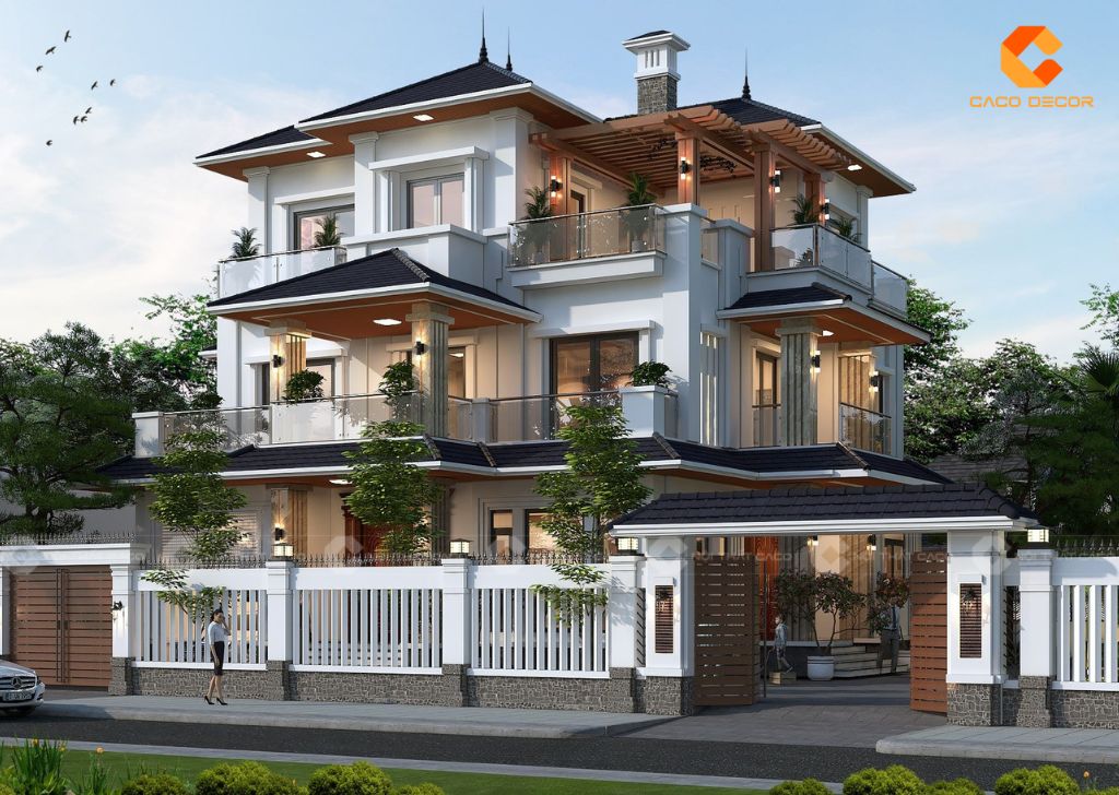 Thiết kế nội thất biệt thự sang trọng