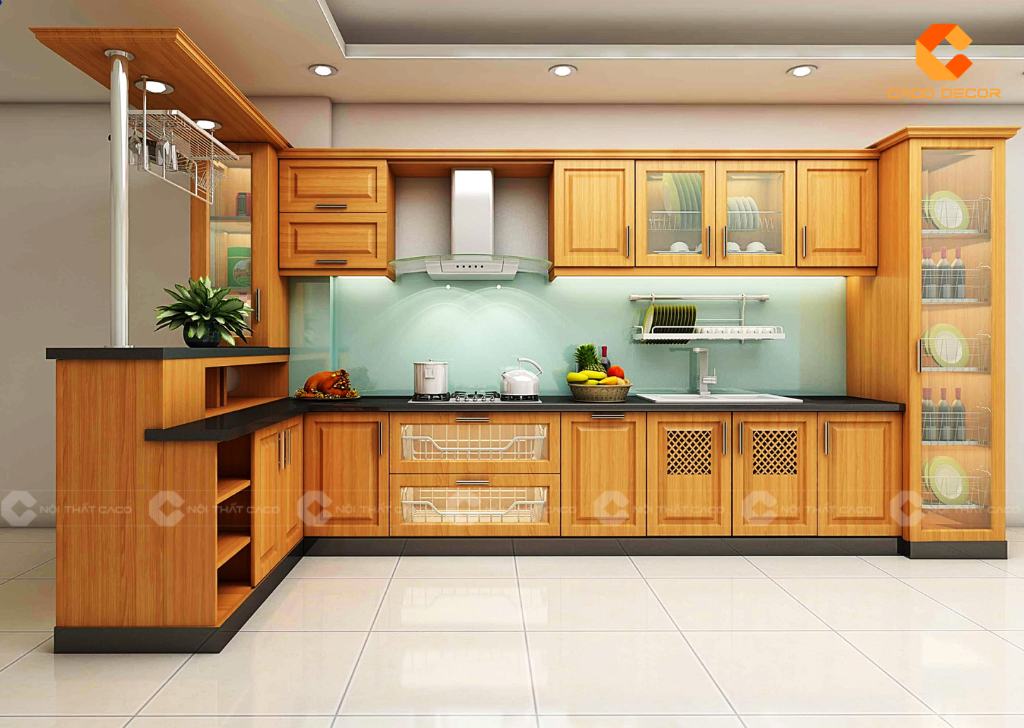 Top 10+ Mẫu Tủ Bếp Đẹp, Hiện Đại - Thiết Kế Sang Trọng Tại CaCo 16
