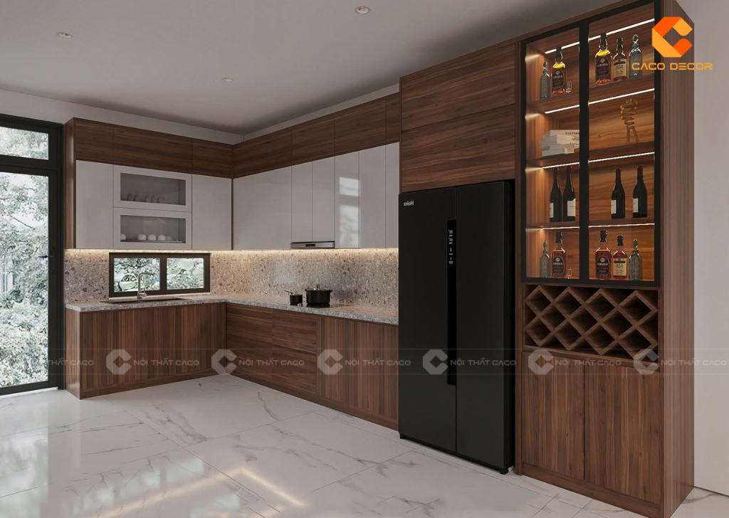 Top 10+ Mẫu Tủ Bếp Đẹp, Hiện Đại - Thiết Kế Sang Trọng Tại CaCo 3