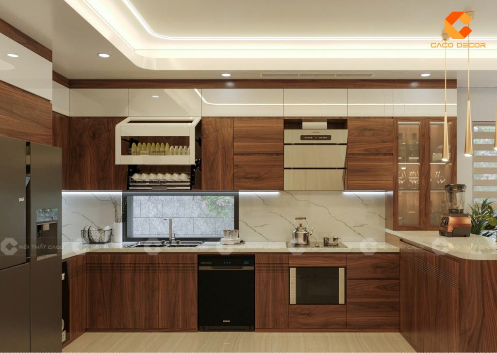 Top 10+ Mẫu Tủ Bếp Đẹp, Hiện Đại - Thiết Kế Sang Trọng Tại CaCo 4