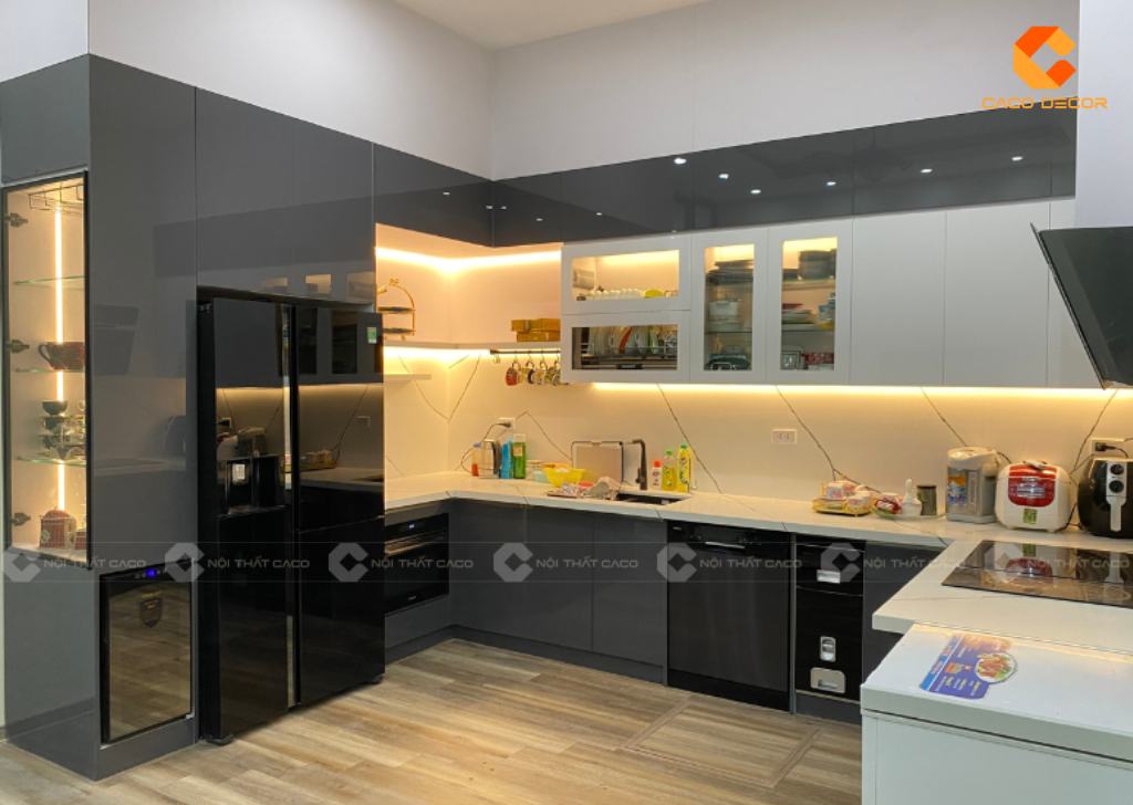 Top 10+ Mẫu Tủ Bếp Đẹp, Hiện Đại - Thiết Kế Sang Trọng Tại CaCo 7