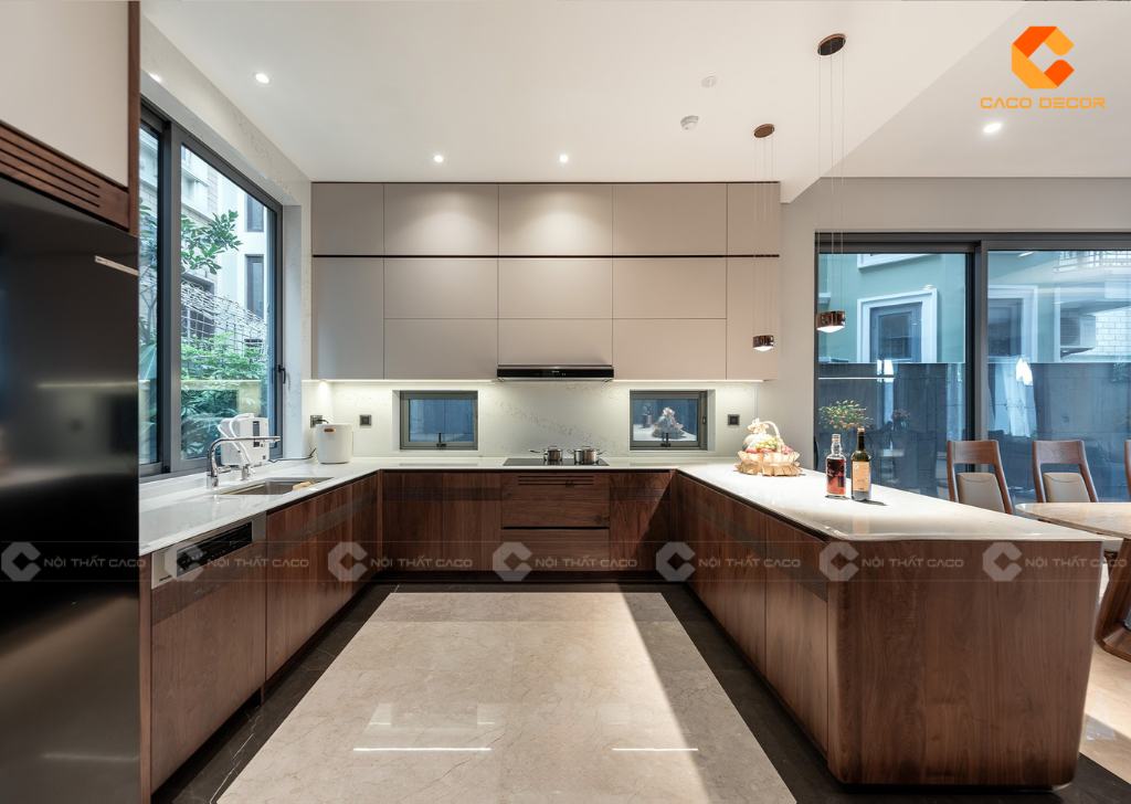 Top 10+ Mẫu Tủ Bếp Đẹp, Hiện Đại - Thiết Kế Sang Trọng Tại CaCo 2