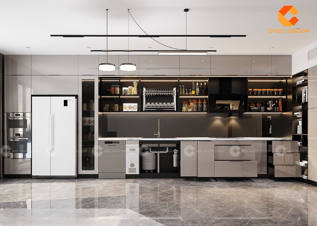 Tủ Bếp MDF Là Gì? Lý Do Nên Chọn Tủ Bếp Gỗ MDF Phủ Melamine 16
