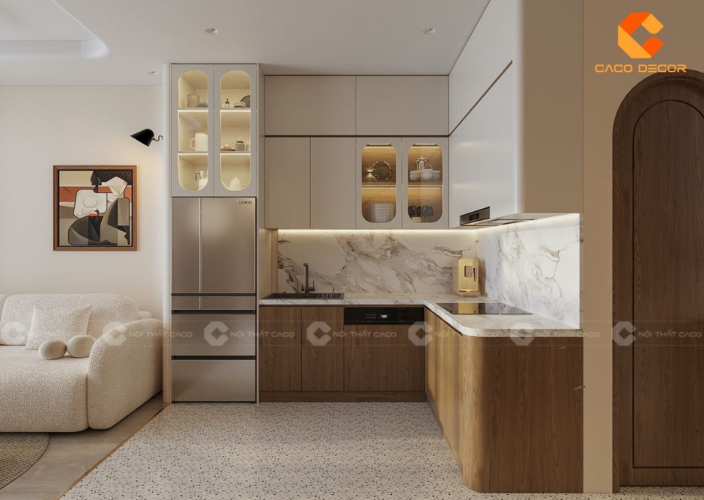 Tủ Bếp MDF Là Gì? Lý Do Nên Chọn Tủ Bếp Gỗ MDF Phủ Melamine 15