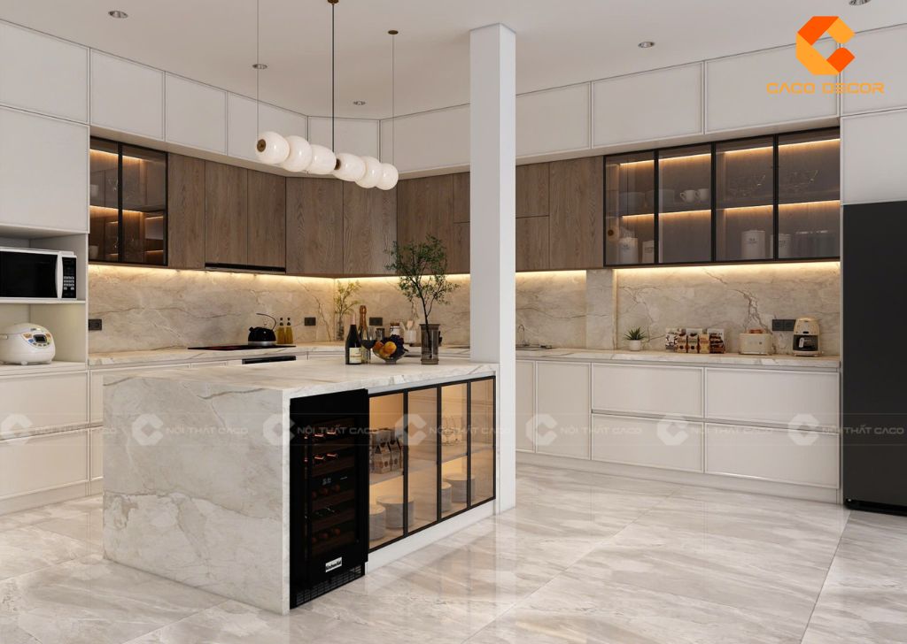 TOP 5 Yếu Tố Ảnh Hưởng Giá Tủ Bếp Gỗ Công Nghiệp 12